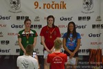 vyhlášení 1500K juniorky - 2. Tereza Čermáková