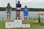 vyhlášení 5km ženy - 2. Tereza Čermáková