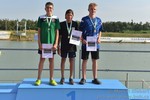 vyhlášení 3 km kadeti - 2. Ondřej Zámečník