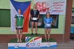 vyhlášení 15 km ženy  - 2. Tereza Čermáková