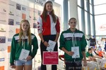 vyhlášení 100 Z ženy - 2. Barbora Škopová, 3. Karla Škopová