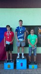 vyhlášení 3 km muži - 3. Pavel Srb vyhlášení 3 km muži - 3. Pavel Srb